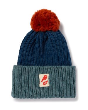Merlin Merino Wool Bobble Beanie
