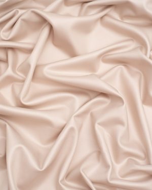 Minerva Core Range Faux Leather Activewear Stretch Knit Fabric Putty