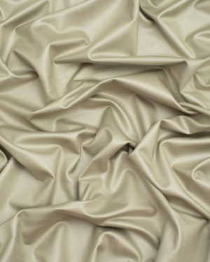 Minerva Core Range Faux Leather Activewear Stretch Knit Fabric Sage Green