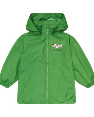 Mini Rodini Airplane printed windbreaker jacket