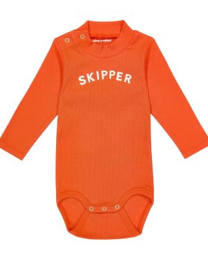 Mini Rodini Baby Sailor cotton bodysuit