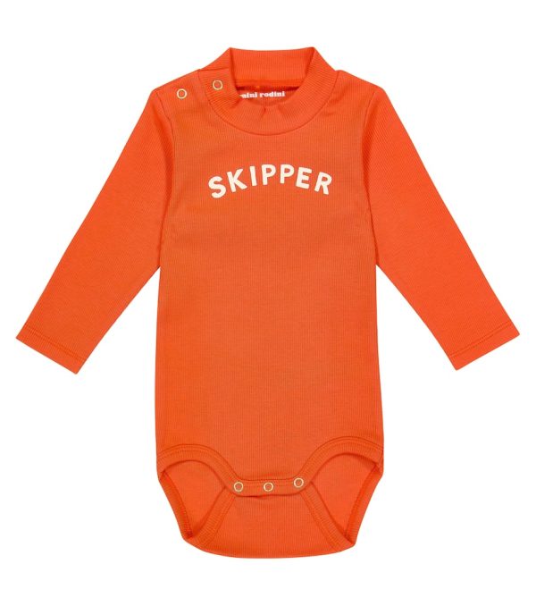 Mini Rodini Baby Sailor cotton bodysuit