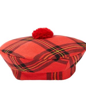 Mini Rodini Checked cotton beret