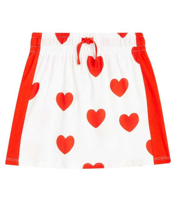 Mini Rodini Hearts cotton skirt