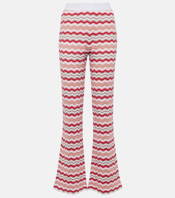 Missoni Zig Zag high-rise flared pants