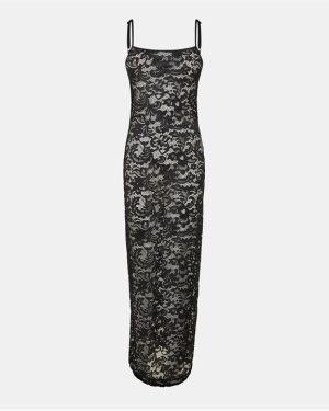 Missy Empire Lace Maxi Dress Womens - Black