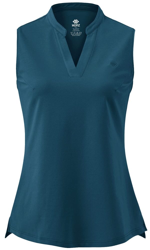 MoFiz Women's Sports Tank Top Workout Exercise DarkGreen X-Small