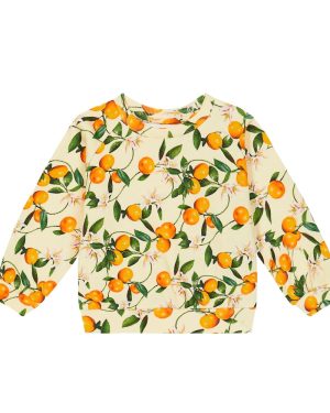 Molo Baby Disc printed cotton sweatshirt