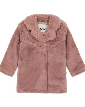 Molo Haili faux fur and faux shearling coat