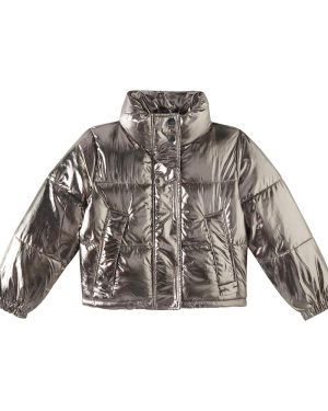 Molo Hansine metallic puffer jacket