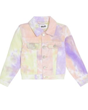 Molo Heidi tie-dye denim jacket
