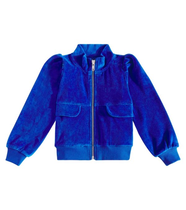 Molo Malika corduroy zip-up sweatshirt