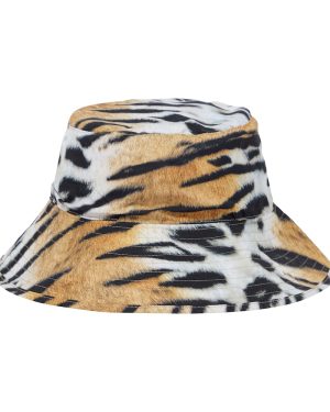 Molo Nadia tiger-print bucket hat