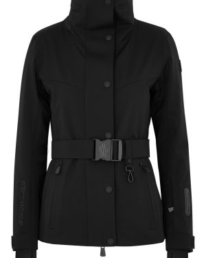 Moncler Grenoble Hainet Shell ski Jacket - Black - 4 (UK 16 /xl)