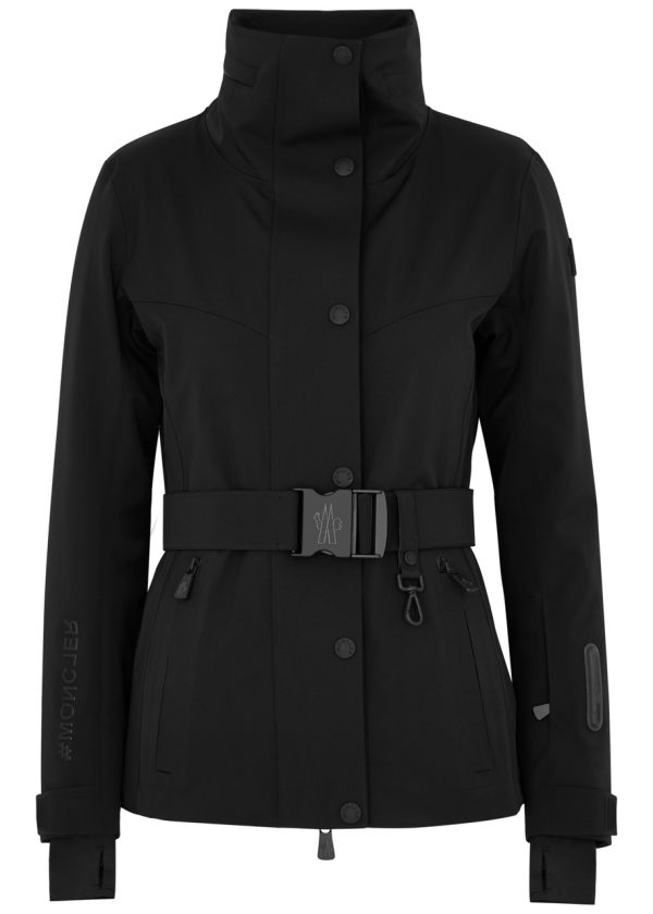 Moncler Grenoble Hainet Shell ski Jacket - Black - 4 (UK 16 /xl)