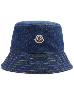 Moncler Logo Denim Bucket hat - M (UK 12 / M)