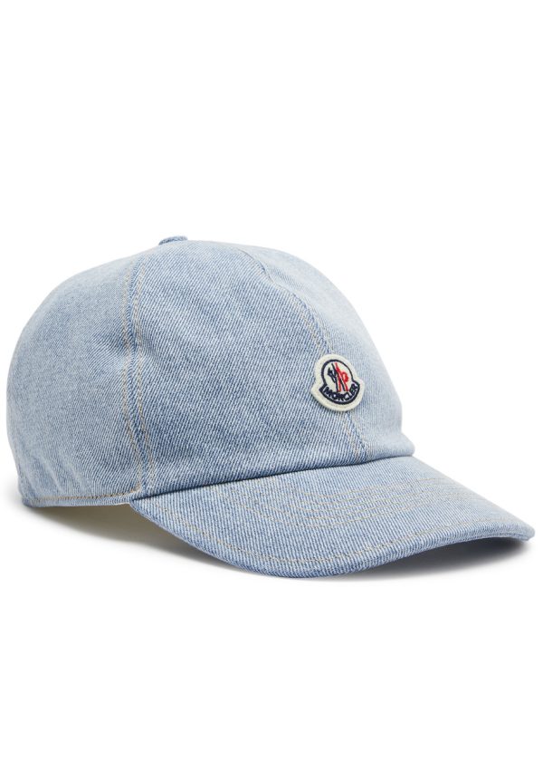 Moncler Logo Denim cap - One Size