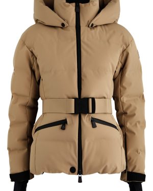 Moncler Tolima Quilted Hooded Shell ski Jacket - Beige - 2 (UK 12 / M)