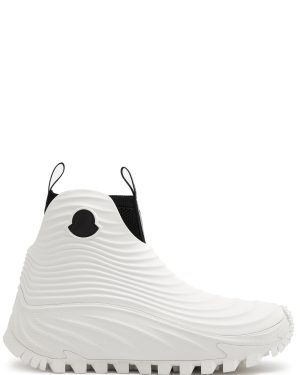 Moncler X Alicia Keys Acqua Rubber Rain Boots - White - 3