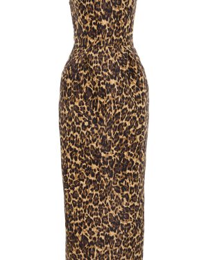 Monique Lhuillier - Strapless Silk Cocktail Dress - Multi - US 8 - Only At Moda Operandi