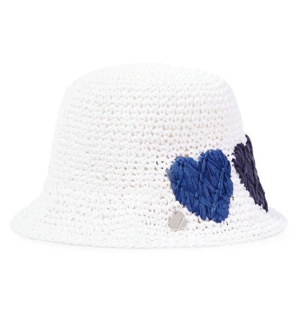 Monnalisa Straw bucket hat