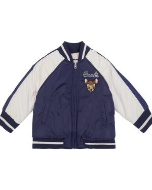 Monnalisa x DisneyÂ® embroidered bomber jacket
