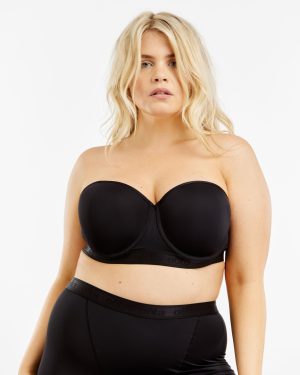 Moulded Strapless Multiway Bra - 38F / Black