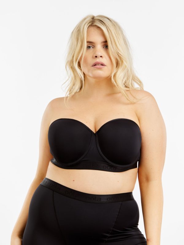 Moulded Strapless Multiway Bra - 38F / Black
