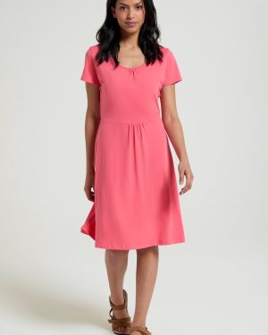 Mountain Essentials Lora Womens Skater Dress - Pink