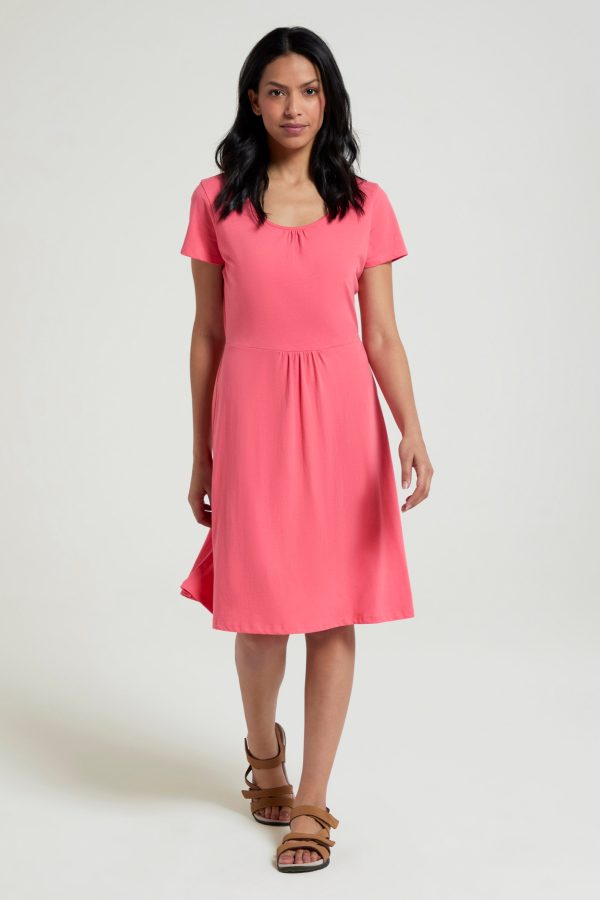 Mountain Essentials Lora Womens Skater Dress - Pink