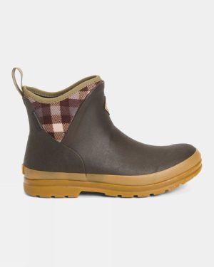 Muck Boot Womens Originals Ankle Wellington Boots - Brown