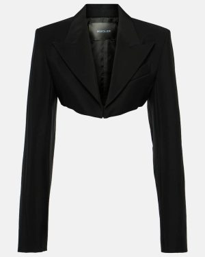 Mugler Cropped blazer