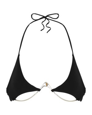 Mugler Cut-out Underwired Bikini top - Black - 6