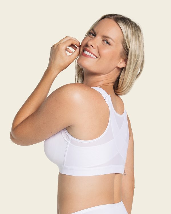 Multi/Functional unlined wireless posture corrector bra