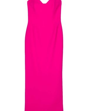 NEW ARRIVALS ILKYAZ OZEL Paloma Pencil Midi Dress
