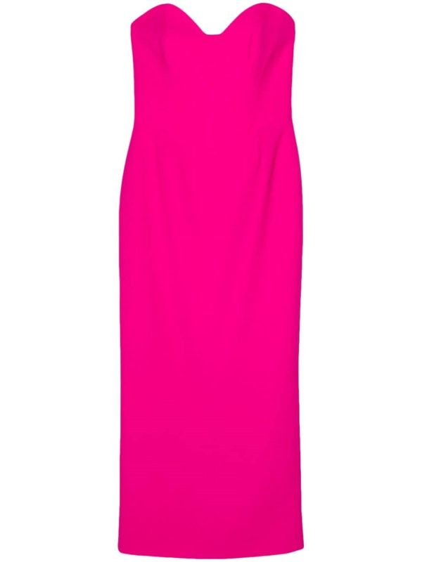 NEW ARRIVALS ILKYAZ OZEL Paloma Pencil Midi Dress