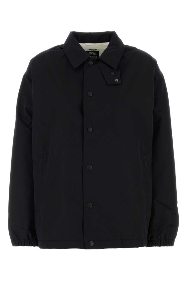 Nanamica Black Polyester Windbreaker