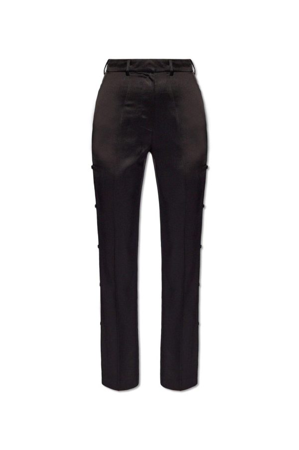 Nanushka Felina Straight-leg Satin Trousers