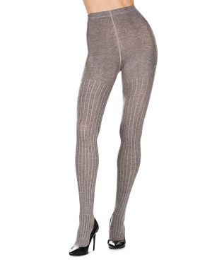 Natori Rib Knit Sweater Tights