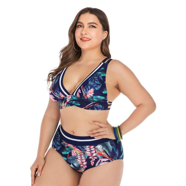 (Navy, 10) Strappy Swimwear Bikini