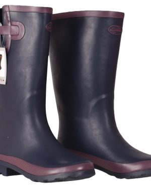 (Navy Blue, UK 6) Stormwells Ladies Wellington Boots Rain Waterproof