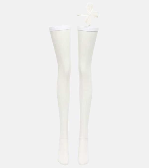 Nensi Dojaka Bridal tulle tights