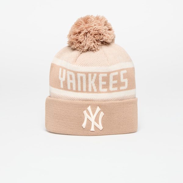 New Era New York Yankees Knit Medium MLB Jake Cuff Beanie Beige Universal