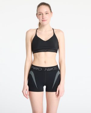 Nike Indy Women's Light-Support Padded Adjustable Sports Bra Black S