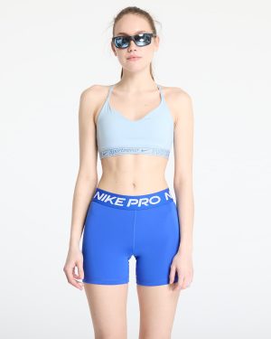 Nike Indy Women's Light-Support Padded Adjustable Sports Bra Lt Armory Blue L
