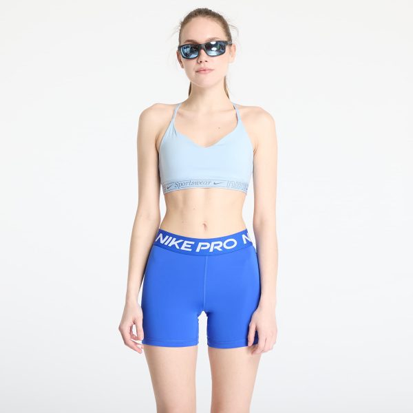 Nike Indy Women's Light-Support Padded Adjustable Sports Bra Lt Armory Blue L