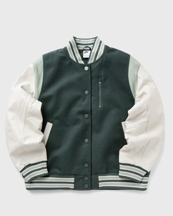 Nike WMNS Classic Destroyer Jacket women Bomber Jackets|College Jackets green in size:M