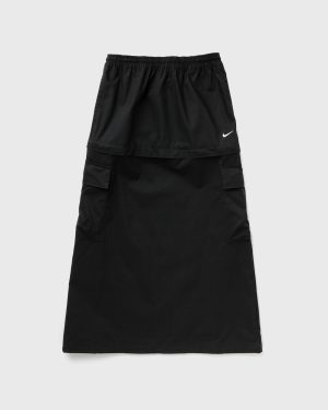 Nike WMNS Essential Mid-Rise Woven Cargo Midi Skirt women Skirts black in size:M