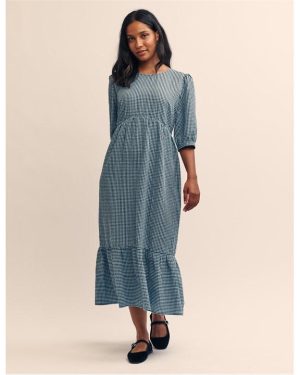 Nobodys Child Rachel Smock Dress - Blue