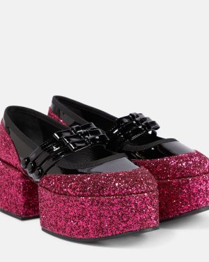 Noir Kei Ninomiya x Repetto platform mary janes